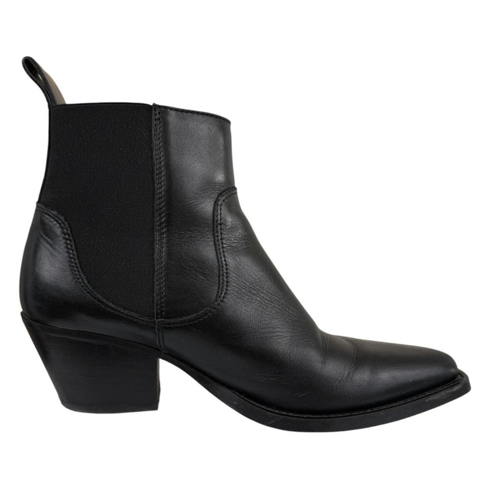 Everlane black leather Chelsea ankle boots made in Italy size 6 - Picture 4 of 7